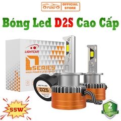 Bóng Led D2S 55W Siêu Sáng , LED V6 D2S