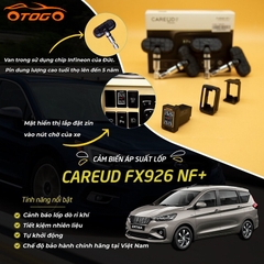 cảm biến lốp màn hình nhỏ gắn lỗ chờ trên xe