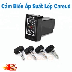 Cảm Biến Áp Suất Lốp Careud Gắn Nút Chờ Theo Xe