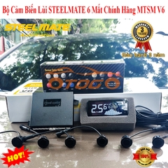 Bộ Cảm Biến Lùi STEELMATE 6 Mắt Chính Hãng MTSM V6 - Bảo Hành 3 Năm