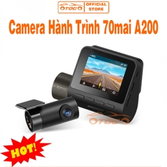 Camera Hành Trình 70mai A200 HDR - Ghi Hình Trước Sau 1080P Siêu Nét