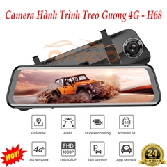 Camera Hành Trình, Camera Lùi, Định Vị, Dẫn Đường, ANDROID 5.1, Phát WIFI+4G