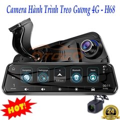 Camera Hành Trình, Camera Lùi, Định Vị, Dẫn Đường, ANDROID 5.1, Phát WIFI+4G