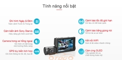 CAMERA Hành trình việt map r1 ghi hình trước trong