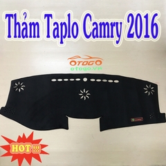 Thảm Taplo Nhung Cao Cấp Toyota Camry 2016