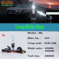 BÓNG ĐÈN XENON H1 CAO CẤP