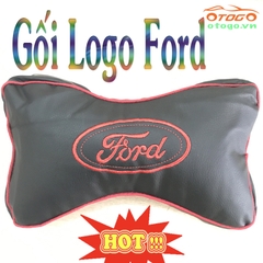 Gối Tựa Đầu ô tô Logo xe Ford