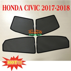 BỘ RÈM CHE NẮNG KÍNH XE Honda Civic 2017-2018