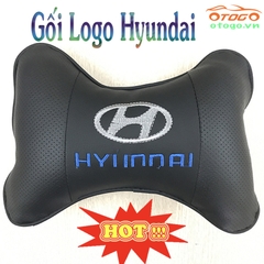 gối logo xe huyndai