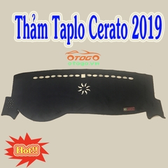 Thảm Taplo Nhung Cao Cấp Kia Cerato 2019