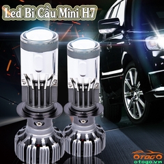 đèn led bi cầu mini chân h7