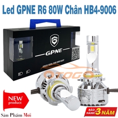 Bộ Đèn Led Tăng Sáng GPNE R6 80W Chân HB4-9006