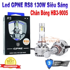 Bóng Đèn Led GPNE RS8 130W Chân HB3-9005 Chính Hãng