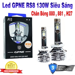 Bóng Đèn Led GPNE RS8 130W Chân H27-880 Chính Hãng , Cho Xe Con Và Xe Tải