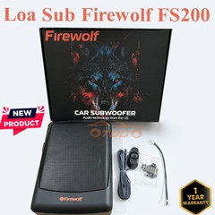 Loa Sub Firewolf FS200 Mẫu loa sub ô tô dành cho tín đồ nhạc nhẹ, nhạc Bolero