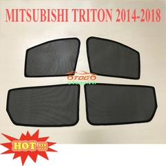 Bộ Rèm Che Nắng Kính Ô Tô Theo Xe - Mitsubishi Triton 2014-2018