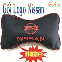 gối tựa đầu logo xe nissan