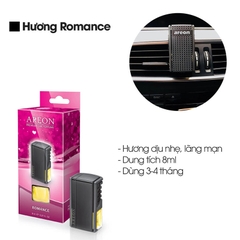 Nước hoa kẹp cửa gió Areon Romance Car Lux ( Chính Hãng )