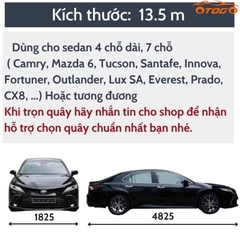 quây chống chuột xe sedan dài