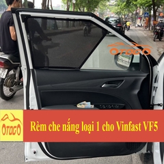 rèm che nắng nam châm xe vinfast vf 5