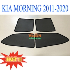 rèm nam châm loại 1 xe KIA Morning 2011-2020