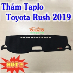 Thảm Taplo Nhung Cao Cấp Toyota Rush 2019