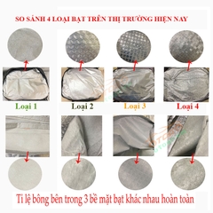 so sánh các loại bạt trên thị trường