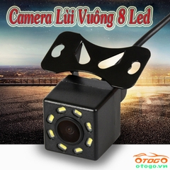 Camera Lùi Vuông 8 Led Cao Cấp