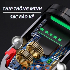 Tẩu Sạc Nhanh 2 Cổng USB và TYPE C 30W Sạc Nhanh Trên Ô Tô