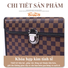 Hộp Đựng Đồ Da Cao Cấp Để Ô Tô, Có Thể Gấp Gọn