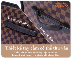 Hộp Đựng Đồ Da Cao Cấp Để Ô Tô, Có Thể Gấp Gọn