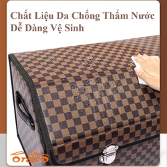 thùng để đồ gấp gọn để cốp xe ô tô