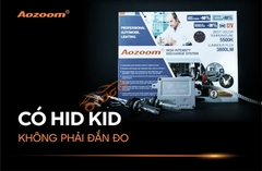 bộ đèn xenon aozoom hB3 9005 55w siêu sáng