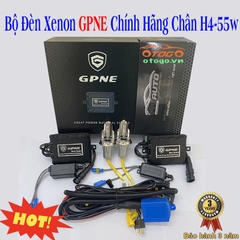 Bộ Đèn XENON GPNE Chính Hãng Chân H4 - 55W Siêu Sáng - Có Canbus