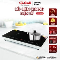 Bếp điện từ đôi - điện quang gali GL-2026 3600w Chất lượng hàng hóa nhập khẩu (Tem hợp quy CR)