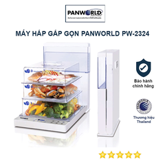 MÁY HẤP ĐIỆN TỬ GẤP GỌN PANWORLD PW-2324