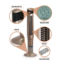 QUẠT THÁP PANWORLD PW-059H