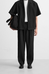 QD2501 - Z.RA QUẦN HOA VĂN NỔI DÁNG RELAXED FIT