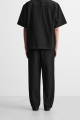 QD2501 - Z.RA QUẦN HOA VĂN NỔI DÁNG RELAXED FIT