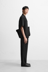 QD2501 - Z.RA QUẦN HOA VĂN NỔI DÁNG RELAXED FIT