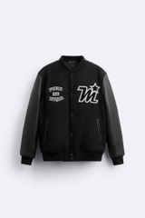 AK2481 - Z.RA PATCH BOMBER JACKET