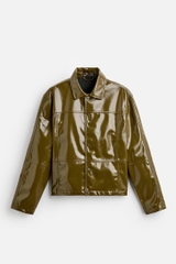 AK2527 - Z.RA VINYL FINISH JACKET