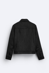 AK24102 - Z.RA FAUX SUEDE JACKET