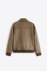 AK2433 - Z.RA FAUX SUEDE JACKET