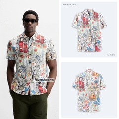 SMC2421 - Z.RA SƠ MI CỘC TAY HỌA TIẾT