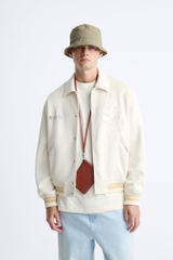 AK2474 - Z.RA EMBROIDERED FAUX SUEDE JACKET