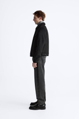 AK24102 - Z.RA FAUX SUEDE JACKET