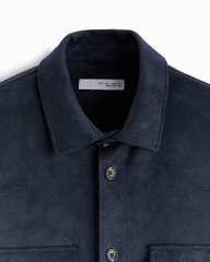 AK2431 - Z.RA FAUX SUEDE OVERSHIRT