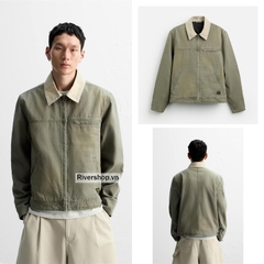 AK2579 - Z.RA JACKET WITH CONTRAST COLLAR