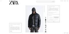 AK2480 - Z.RA FAUX LEATHER PUFFER JACKET